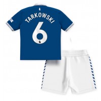 Everton James Tarkowski #6 Domaci Dres za djecu 2023-24 Kratak Rukav (+ Kratke hlače)